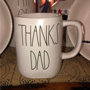 Rae Dunn THANKS DAD Mug
